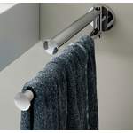 Handtuchhalter von LENZ, in der Farbe Grau, aus Metall, andere Perspektive, Vorschaubild