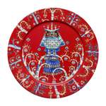Geschirr von Iittala, in der Farbe Rot, aus Porzellan, andere Perspektive, Vorschaubild