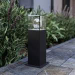 Gartenleuchte von Lucande, in der Farbe Grau, aus Kunststoff, andere Perspektive, Vorschaubild