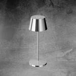 Beistelltischlampe von Villeroy & Boch, in der Farbe Silber, aus Aluminium, Vorschaubild