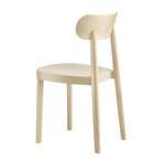 Holzstuhl von Thonet, in der Farbe Beige, aus Sperrholz, andere Perspektive, Vorschaubild