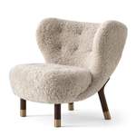 Loungesessel von &Tradition, in der Farbe Beige, aus Walnuss, Vorschaubild