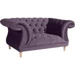 2 & 3 Sitzer Sofa von Max Winzer®, in der Farbe Lila, aus Stoff, andere Perspektive, Vorschaubild