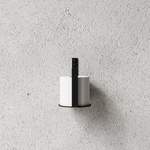 Toilettenpapierhalter von Nichba Design, in der Farbe Schwarz, aus Stahl, andere Perspektive, Vorschaubild