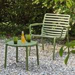 Gartentisch von Nardi, in der Farbe Weiss, aus Kunststoff, andere Perspektive, Vorschaubild