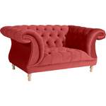 2 & 3 Sitzer Sofa von Max Winzer®, in der Farbe Rot, aus Stoff, andere Perspektive, Vorschaubild