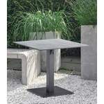 Gartentisch von Best, in der Farbe Grau, aus Aluminium, andere Perspektive, Vorschaubild