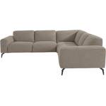 Ecksofa von andas, in der Farbe Beige, aus Cord, Vorschaubild