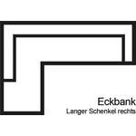 Eckbank von exxpo - sofa fashion, in der Farbe Braun, andere Perspektive, Vorschaubild