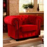 Chesterfield-Sessel von Max Winzer®, in der Farbe Rot, andere Perspektive, Vorschaubild