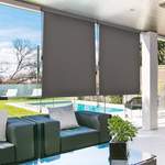 Sichtschutz von Outsunny, in der Farbe Grau, aus Aluminium, andere Perspektive, Vorschaubild