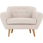 Loungesessel von andas, in der Farbe Beige, aus Holzwerkstoff, andere Perspektive, Vorschaubild