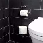 Toilettenpapierhalter von FROST, in der Farbe Schwarz, aus Edelstahl, andere Perspektive, Vorschaubild
