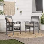 Gartenstuhl der Marke Beachcrest Home