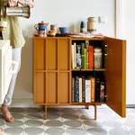 Highboard von HKliving, in der Farbe Grau, aus Holz, andere Perspektive, Vorschaubild