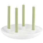 Kerzenständer von Premium Living, in der Farbe Weiss, aus Keramik, andere Perspektive, Vorschaubild