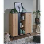 Highboard von Wohnling, in der Farbe Braun, aus Holzwerkstoff, andere Perspektive, Vorschaubild