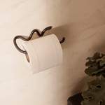 Toilettenpapierhalter von ferm LIVING, in der Farbe Gold, andere Perspektive, Vorschaubild