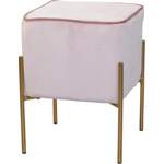 Sitzhocker von loftscape, in der Farbe Rosa, aus Metall, andere Perspektive, Vorschaubild