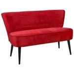 Sitzbank von MID.YOU, in der Farbe Rot, aus Holzwerkstoff, Vorschaubild