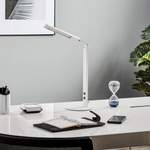 Schreibtischlampe von Fabas Luce, in der Farbe Weiss, aus Aluminium, andere Perspektive, Vorschaubild