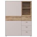 Highboard von Hom`in, in der Farbe Beige, aus Holz, andere Perspektive, Vorschaubild