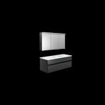 Badmöbel-Set von Get2You, in der Farbe Schwarz, aus Holzwerkstoff, Vorschaubild