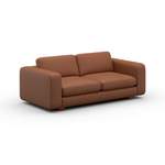 2 & 3 Sitzer Sofa von machalke®, in der Farbe Braun, aus Leder, andere Perspektive, Vorschaubild