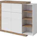 Highboard von loftscape, in der Farbe Weiss, aus Holzwerkstoff, Vorschaubild