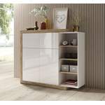 Highboard von loftscape, in der Farbe Weiss, aus Holzwerkstoff, andere Perspektive, Vorschaubild