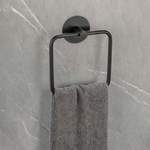Handtuchhalter von Schöner Wohnen Kollektion, in der Farbe Schwarz, aus Metall, andere Perspektive, Vorschaubild