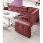 Eckbank von exxpo - sofa fashion, in der Farbe Rot, aus Holzwerkstoff, Vorschaubild