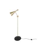 Standleuchte von Tom Dixon, in der Farbe Gold, aus Messing, andere Perspektive, Vorschaubild