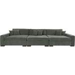 2 & 3 Sitzer Sofa von Guido Maria Kretschmer Home&Living, in der Farbe Grau, aus Samtvelours, andere Perspektive, Vorschaubild