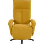 Fernsehsessel von sit&more, in der Farbe Gelb, aus Polyester, andere Perspektive, Vorschaubild