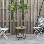 Gartentisch von Outsunny, in der Farbe Braun, aus Massiver, andere Perspektive, Vorschaubild