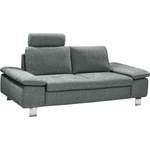 2 & 3 Sitzer Sofa von DELA Design, in der Farbe Grau, aus Webstoff, andere Perspektive, Vorschaubild