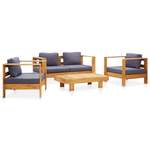 4-Sitzer Lounge-Set der Marke Natur Pur