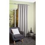 Vorhang von Home Basics, in der Farbe Grau, aus Polyester, andere Perspektive, Vorschaubild