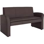 Sitzbank von exxpo - sofa fashion, in der Farbe Braun, aus Strukturstoff, Vorschaubild