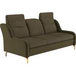 2 & 3 Sitzer Sofa von sit&more, in der Farbe Grün, aus Teilmassiv, andere Perspektive, Vorschaubild