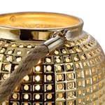 Beistelltischlampe von Nino Leuchten, in der Farbe Gold, aus Keramik, andere Perspektive, Vorschaubild