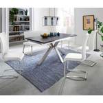 Sitzbank von MCA Furniture, in der Farbe Weiss, aus Metall, andere Perspektive, Vorschaubild
