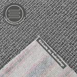 Teppichbode von Andiamo, in der Farbe Grau, aus Polyamid, andere Perspektive, Vorschaubild