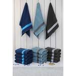 Handtuch-Set von home affaire, in der Farbe Grau, aus Baumwolle, andere Perspektive, Vorschaubild