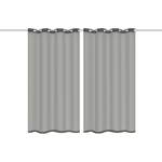 Schlaufenschal von Home Basics, in der Farbe Grau, aus Textil, andere Perspektive, Vorschaubild