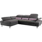 Ecksofa von PLACES OF STYLE, in der Farbe Grau, andere Perspektive, Vorschaubild