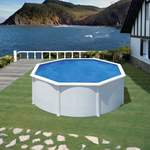 Schwimmbecke von Konifera, in der Farbe Weiss, aus Stahl, andere Perspektive, Vorschaubild