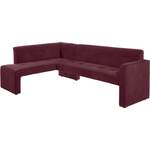 Eckbank von exxpo - sofa fashion, in der Farbe Rot, aus Holzwerkstoff, andere Perspektive, Vorschaubild