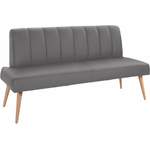 Sitzbank von exxpo - sofa fashion, in der Farbe Grau, aus Holzwerkstoff, andere Perspektive, Vorschaubild